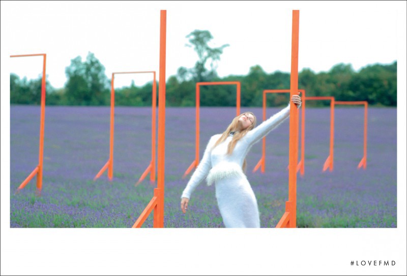 Charlotte Nolting featured in Lavender, February 2011