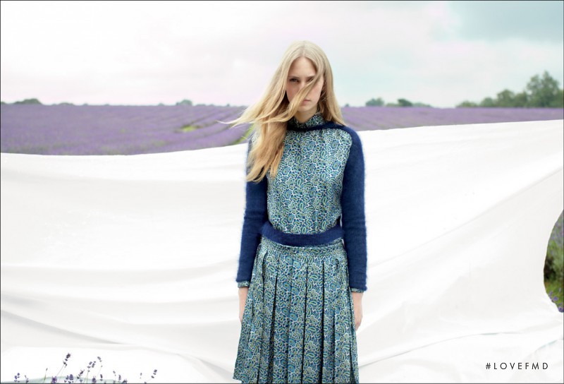 Charlotte Nolting featured in Lavender, February 2011