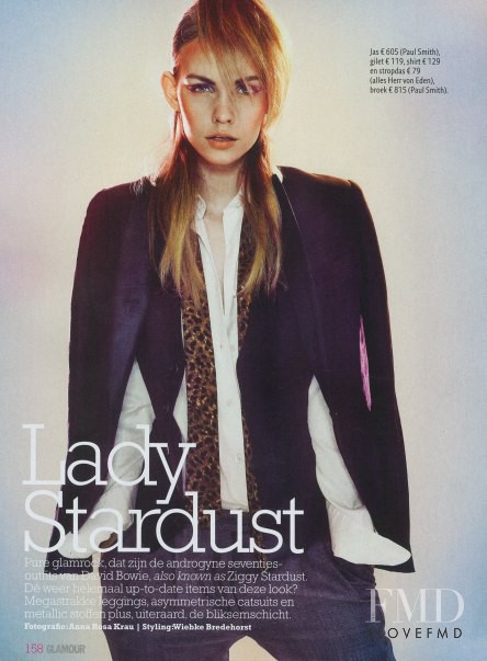 Charlotte Nolting featured in Lady Stardust, May 2012