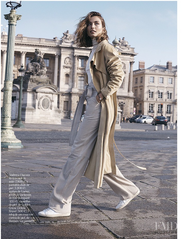 Andreea Diaconu featured in Paris, February 2015