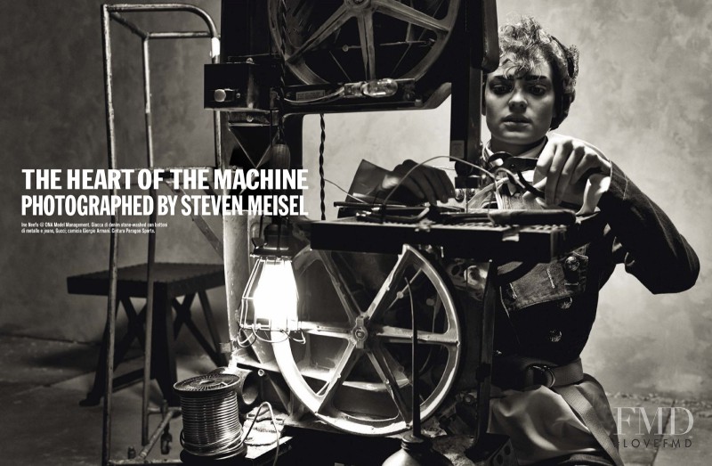 Ine Neefs featured in The Heart Of The Machine, February 2015