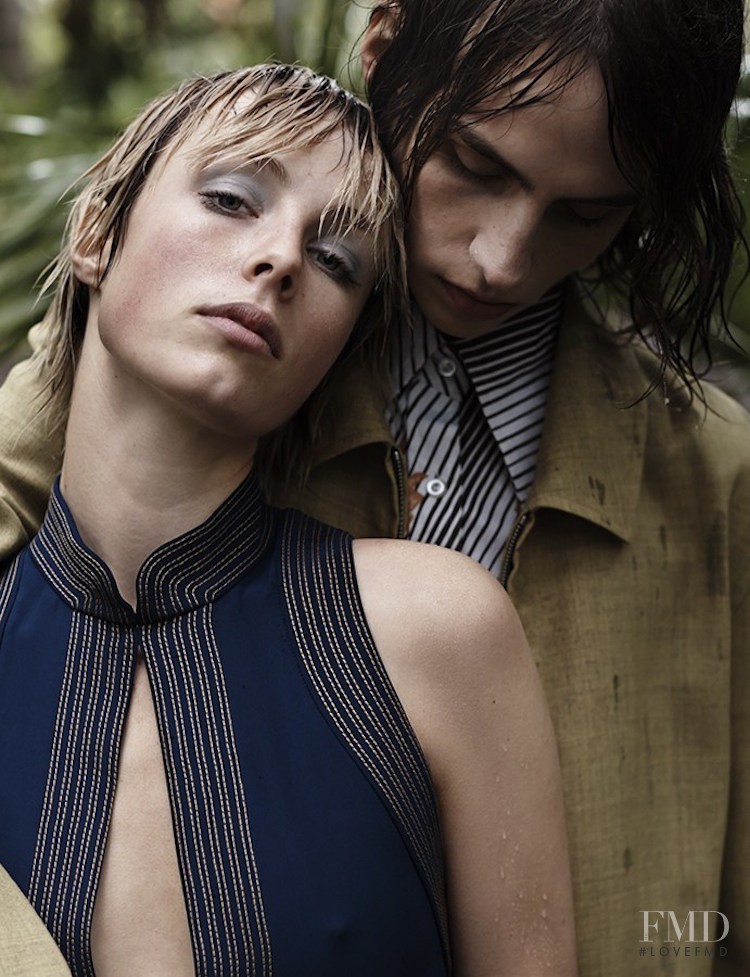 Edie Campbell featured in Love Story, March 2015