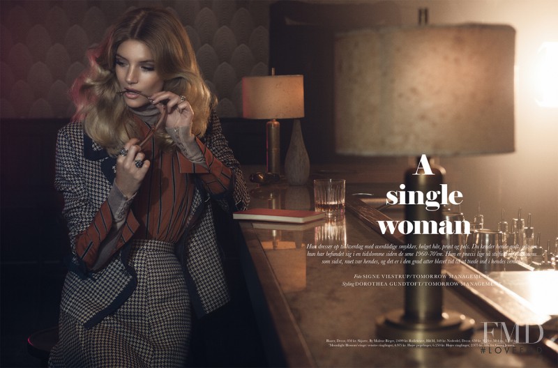 Anne-Sofie List featured in A Single Woman, March 2015