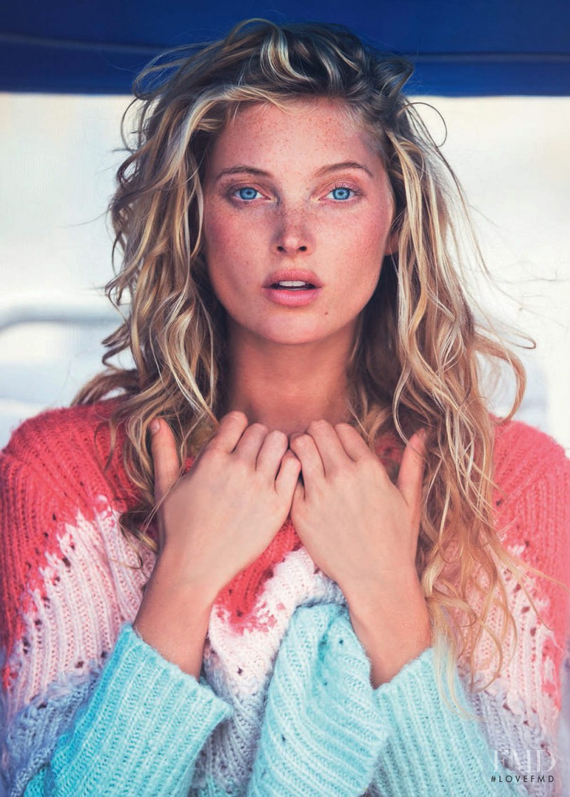 Elsa Hosk featured in Hot Pink, February 2015
