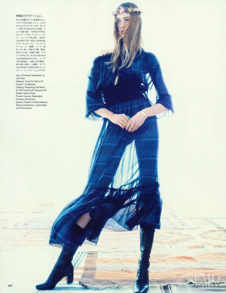 Sanne Vloet featured in The Girl From Bohemia, March 2015