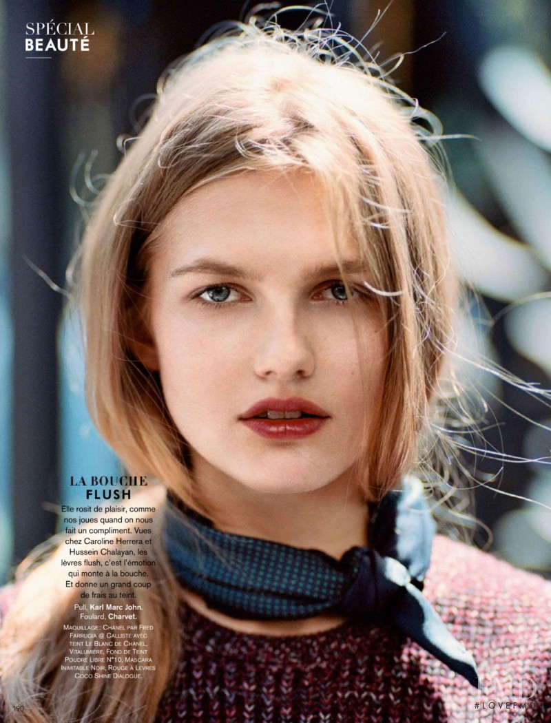 Aneta Pajak featured in Beaute, November 2014