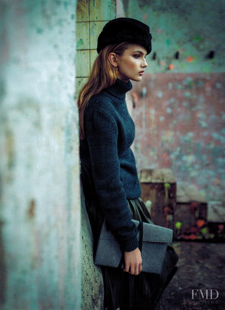 Aneta Pajak featured in Army, October 2014