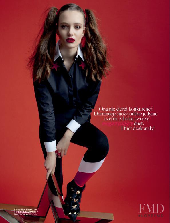 Alicja Tubilewicz featured in Lady in red, January 2015