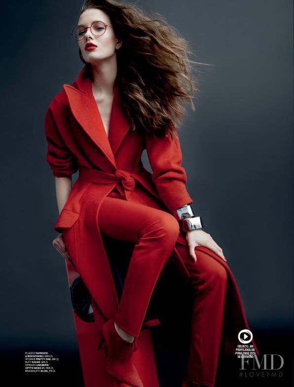 Alicja Tubilewicz featured in Lady in red, January 2015