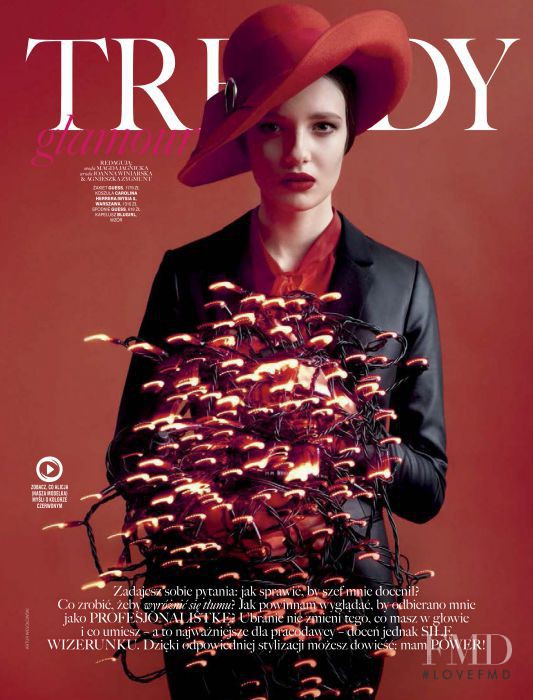 Alicja Tubilewicz featured in Lady in red, January 2015