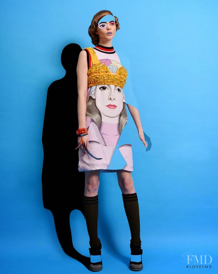 Natalia Koreshkova featured in Prada Collection, February 2014