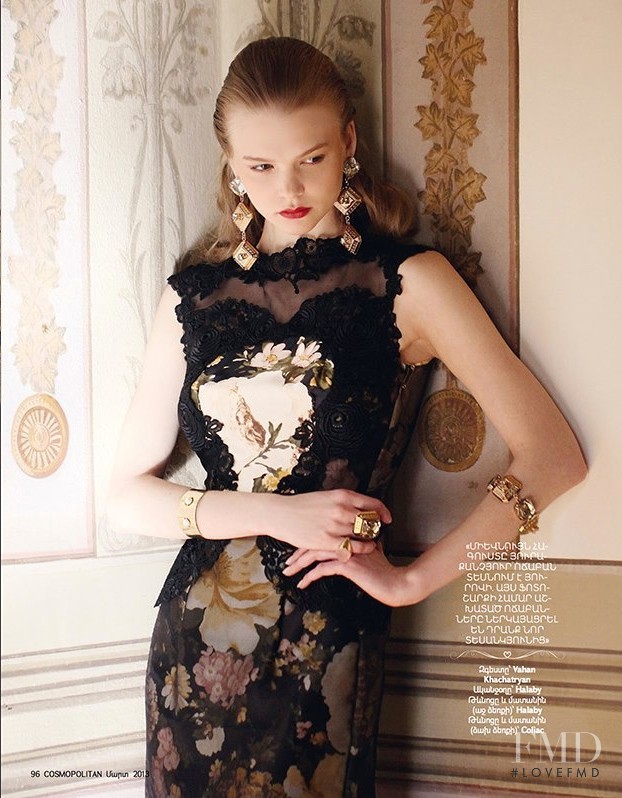 Natalia Koreshkova featured in Couture, March 2013