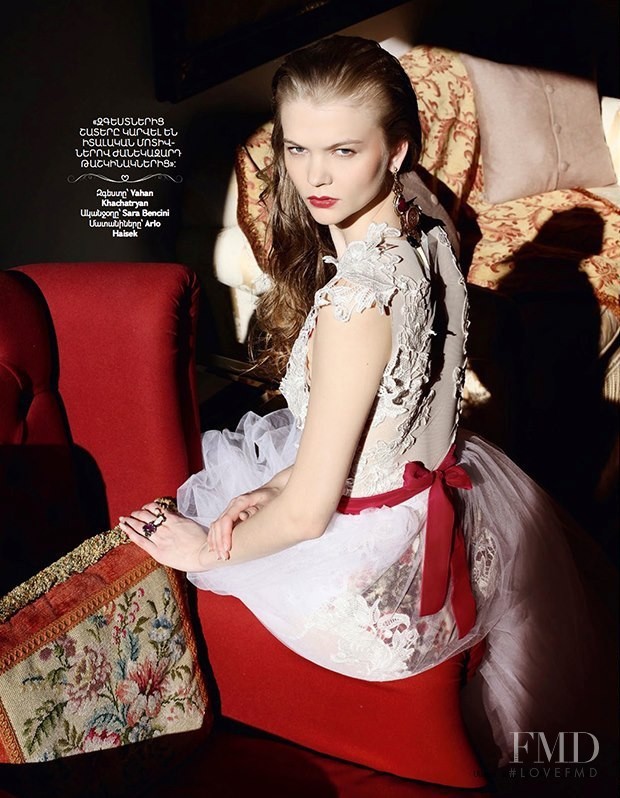 Natalia Koreshkova featured in Couture, March 2013