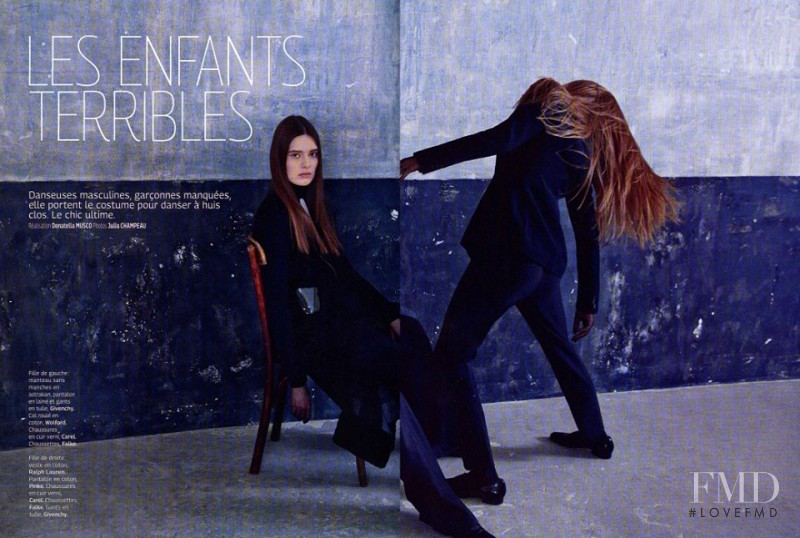 Anika Cholewa featured in Les enfants terribles, January 2015