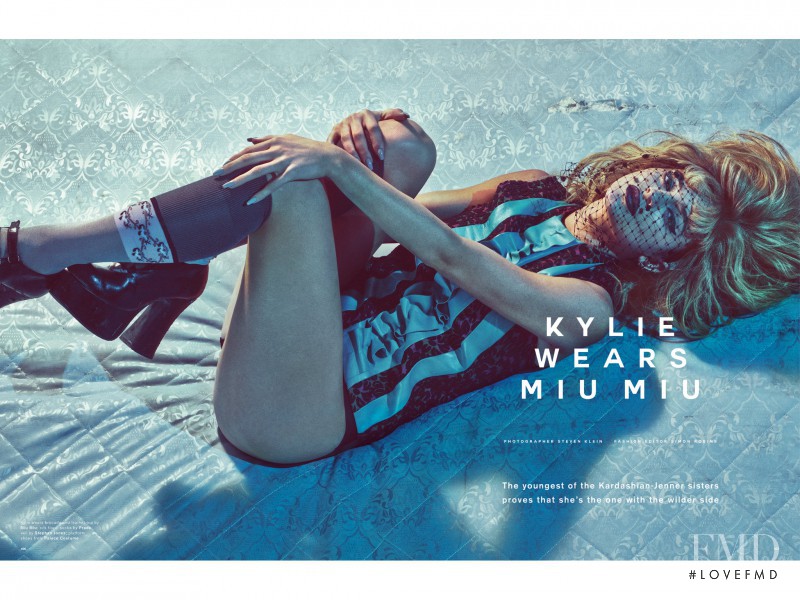 Kylie Wears Miu Miu, March 2015