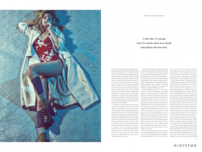 Kylie Wears Miu Miu, March 2015
