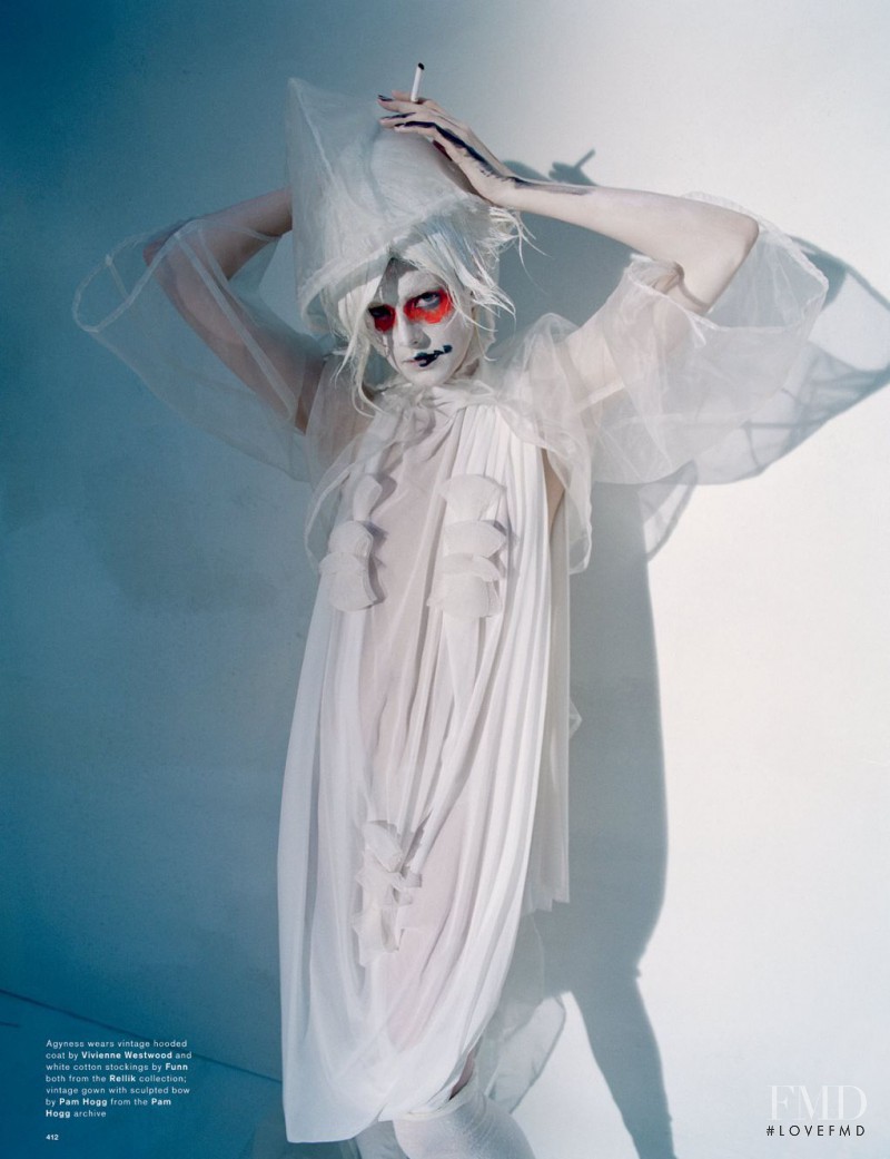 Agyness Deyn featured in Spooky, March 2015