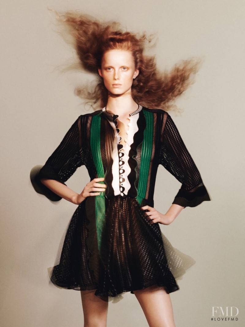 Rianne Van Rompaey featured in Studio Vogue, February 2015