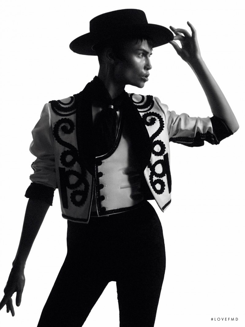 Natasha Poly featured in Studio Vogue, February 2015