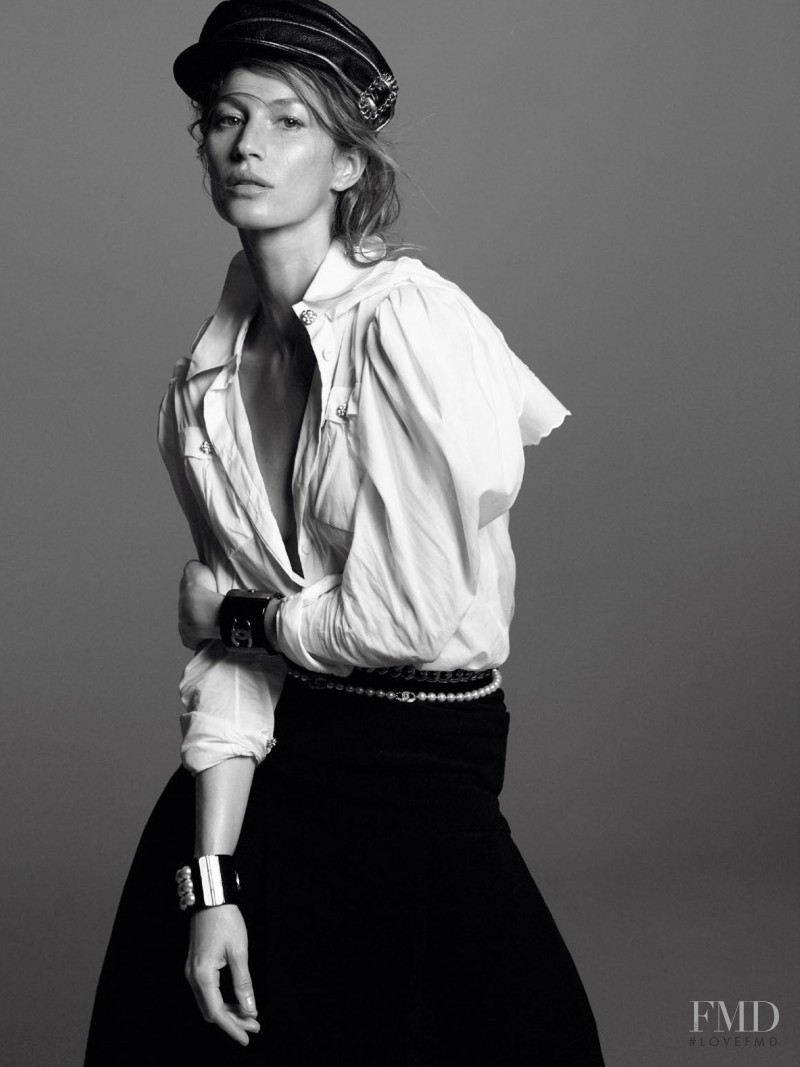 Gisele Bundchen featured in Studio Vogue, February 2015