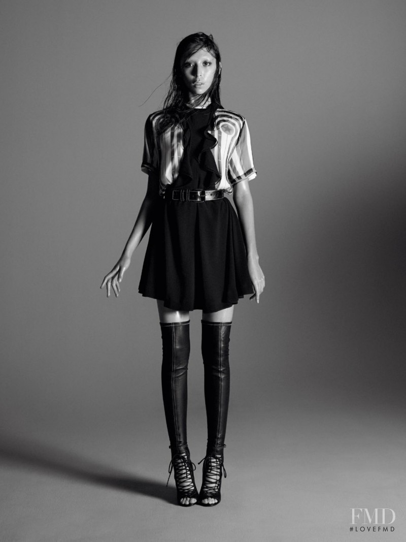 Issa Lish featured in Studio Vogue, February 2015