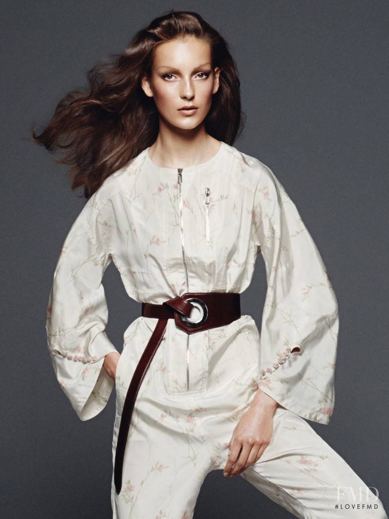 Julia Bergshoeff featured in Studio Vogue, February 2015