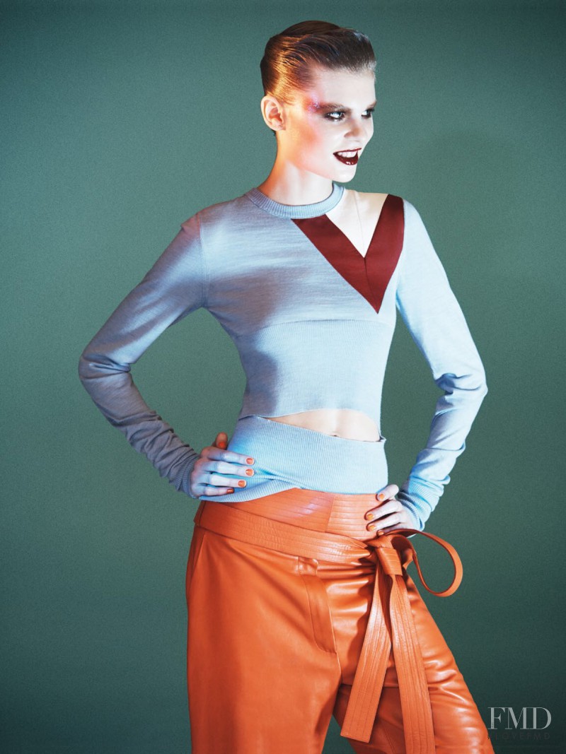 Alexandra Elizabeth Ljadov featured in Studio Vogue, February 2015