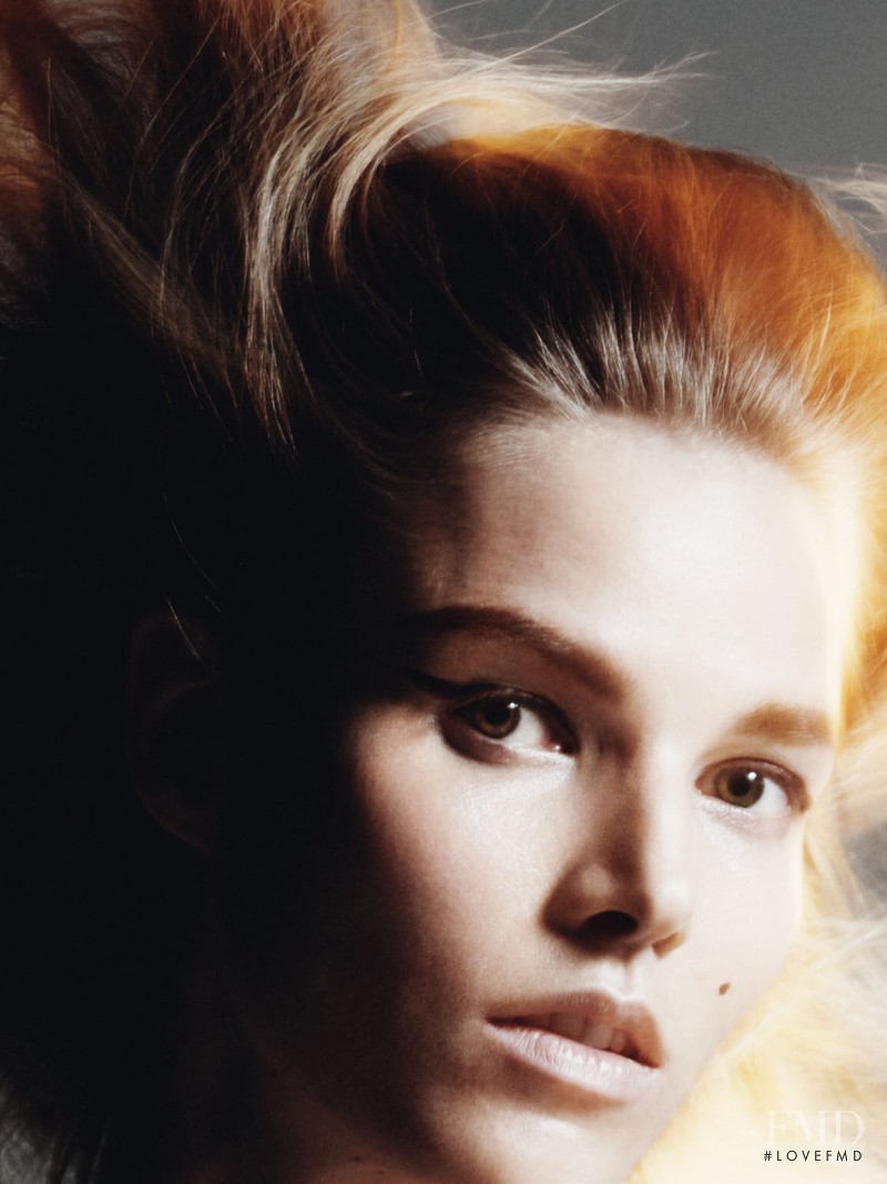 Natasha Poly featured in Studio Vogue, February 2015