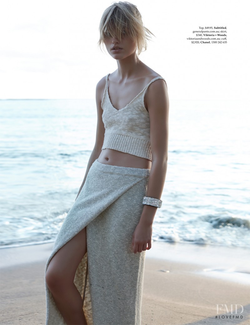 Louise Mikkelsen featured in Close Knit, February 2015