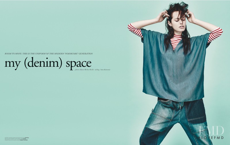 Marinet Matthee featured in My (denim) Space, January 2015