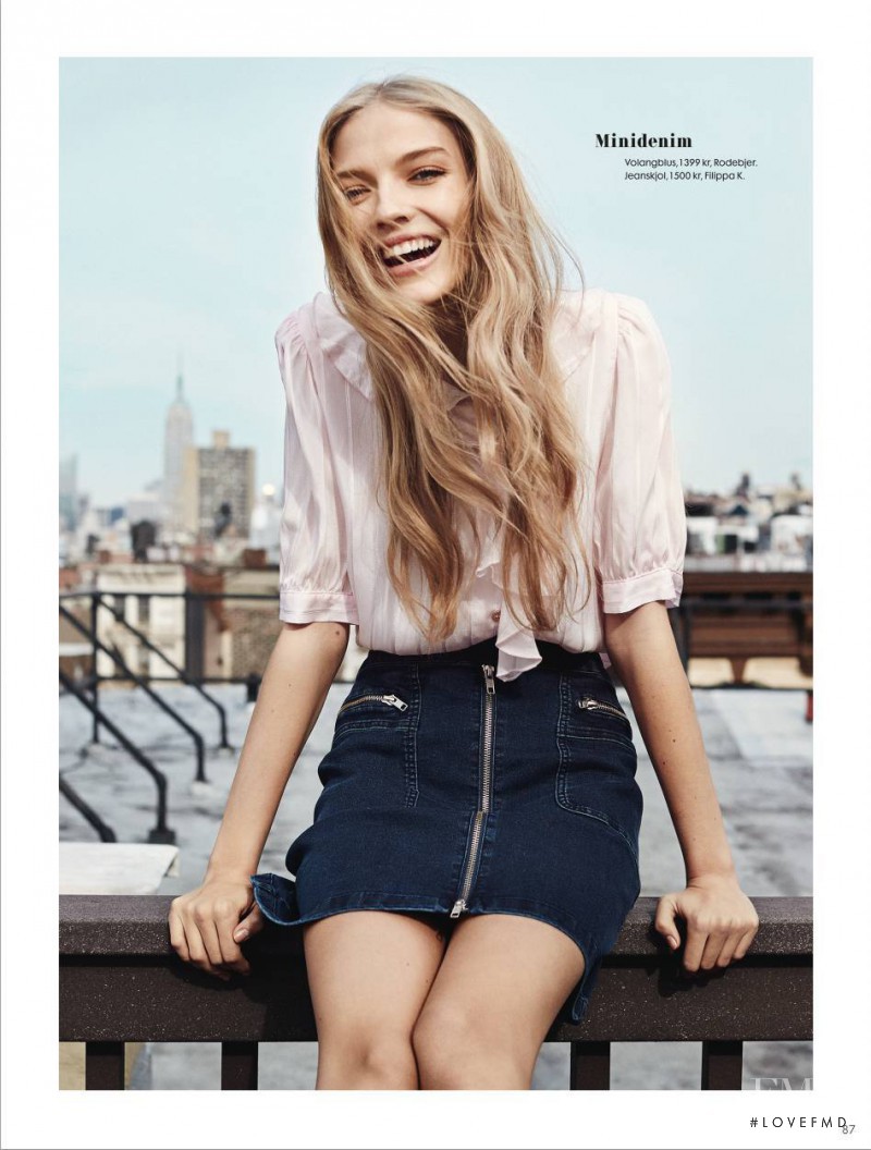 Allie Lewis featured in Baskunskap, February 2015