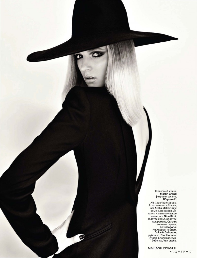 Daria Strokous featured in Blonde Girl, August 2011