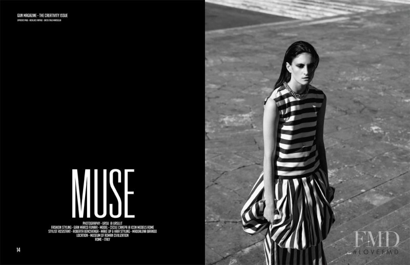 Cecile Canepa featured in Muse, September 2014