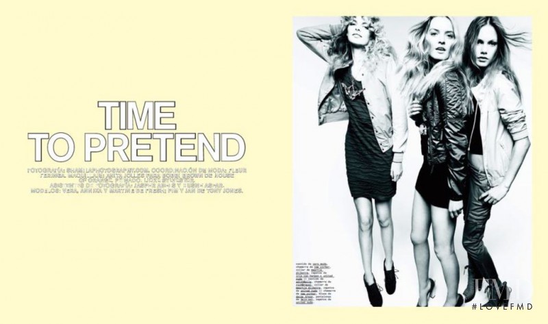 Annika Krijt featured in Time To Pretend, June 2012