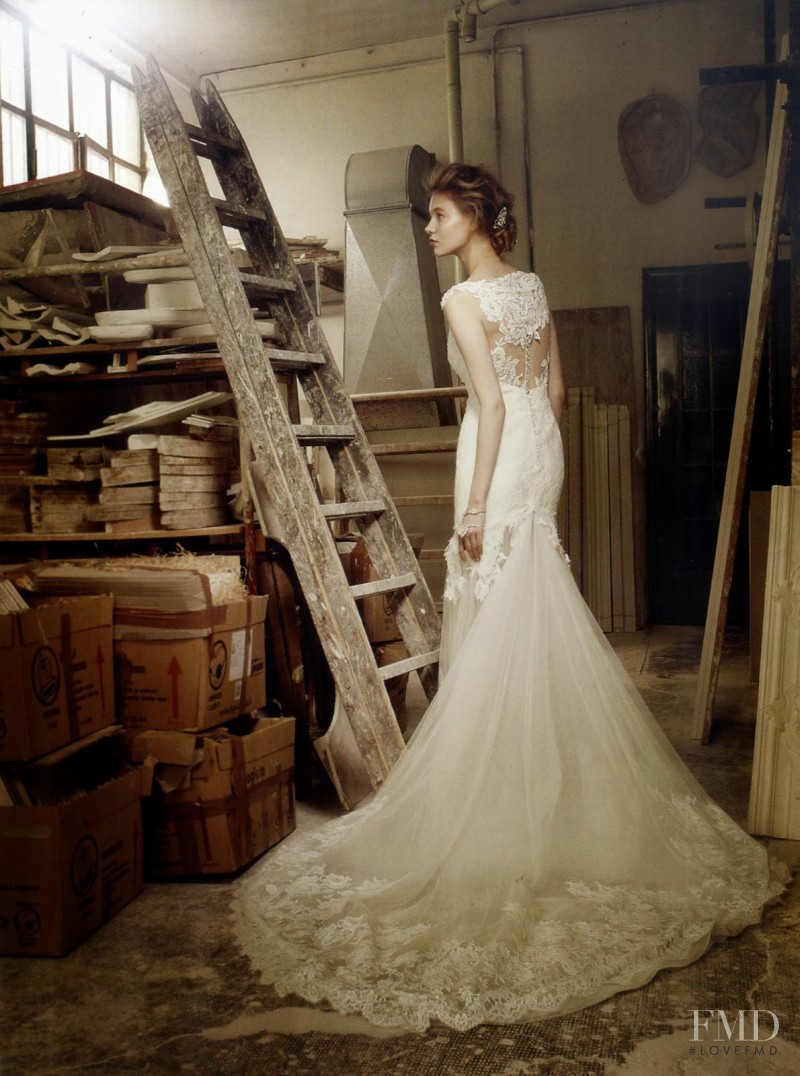 Katya Ledneva featured in White Tattoo, February 2015