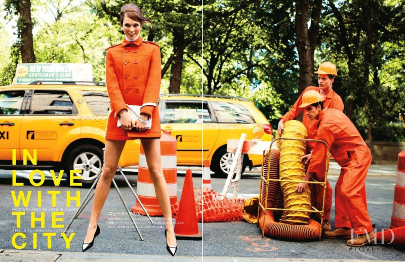 Karlie Kloss featured in In Love With The City, September 2011