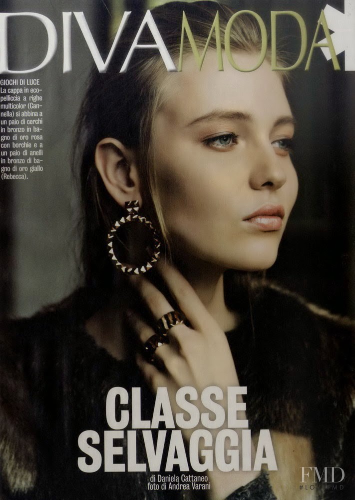 Katya Ledneva featured in Classe Selvaggia, December 2014