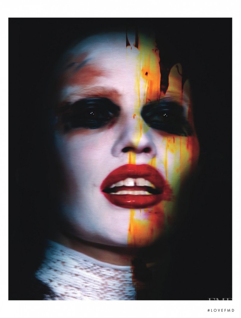Lara Stone featured in Bewitched, March 2015