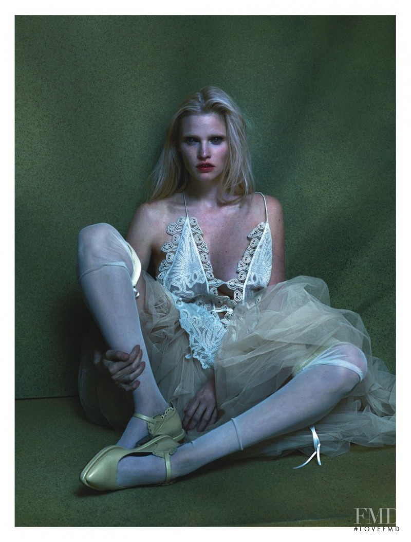 Lara Stone featured in Bewitched, March 2015