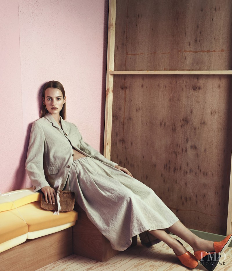 Maartje Verhoef featured in Natural Woman, March 2015