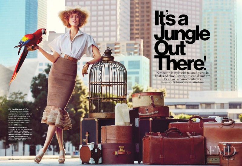Frida Gustavsson featured in It’s A Jungle Out There, March 2015