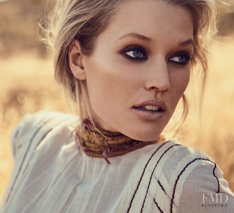 Toni Garrn featured in Prairie Rose, March 2015