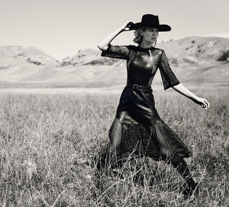 Toni Garrn featured in Prairie Rose, March 2015