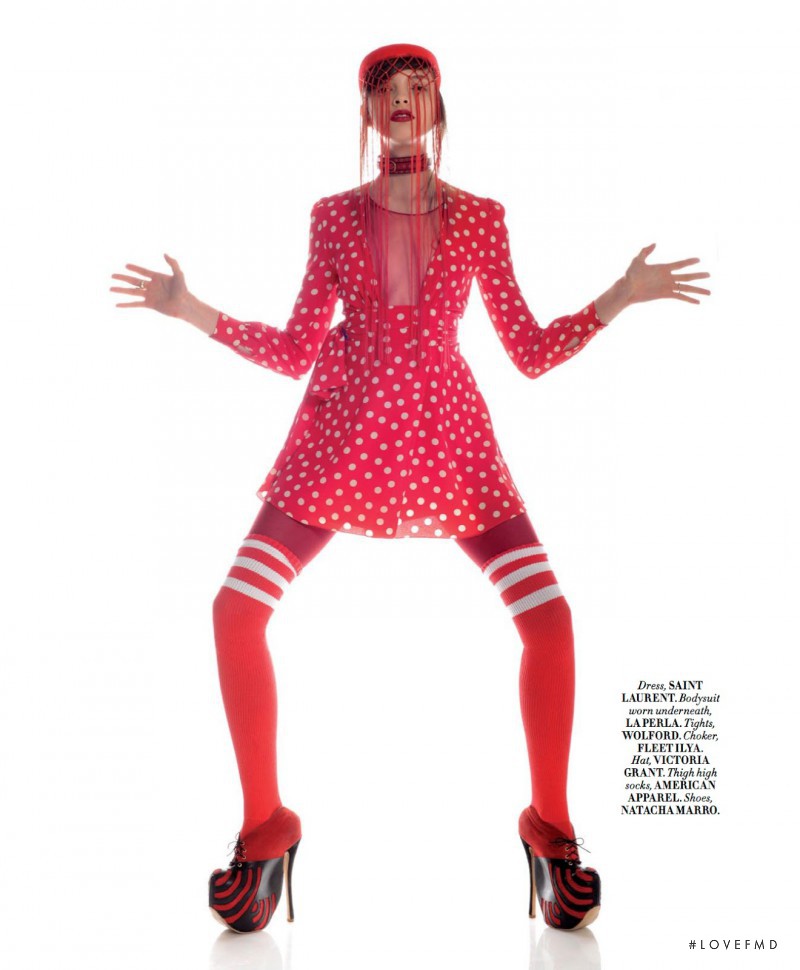 Clarice Vitkauskas featured in Red In The Times Of Quirkiness, February 2015