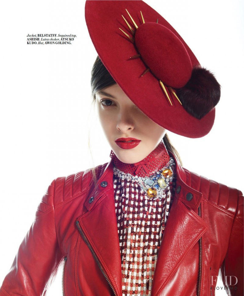Clarice Vitkauskas featured in Red In The Times Of Quirkiness, February 2015