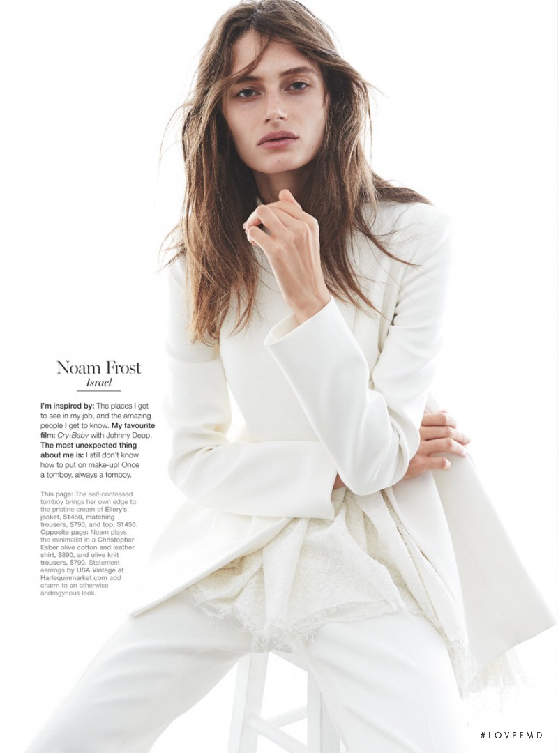Noam Frost featured in Who\'s That Girl, March 2015