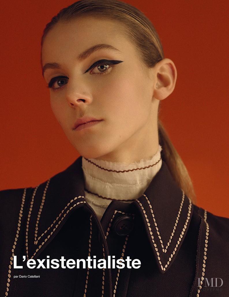 Phillipa Hemphrey featured in L\'existentialiste, February 2015