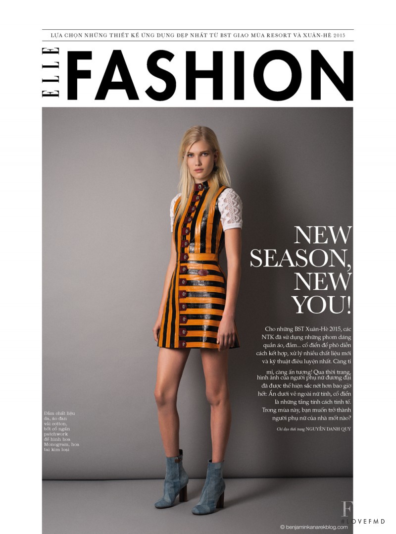 Yulia Terentieva featured in Spring Fashion 2015 Preview, February 2015