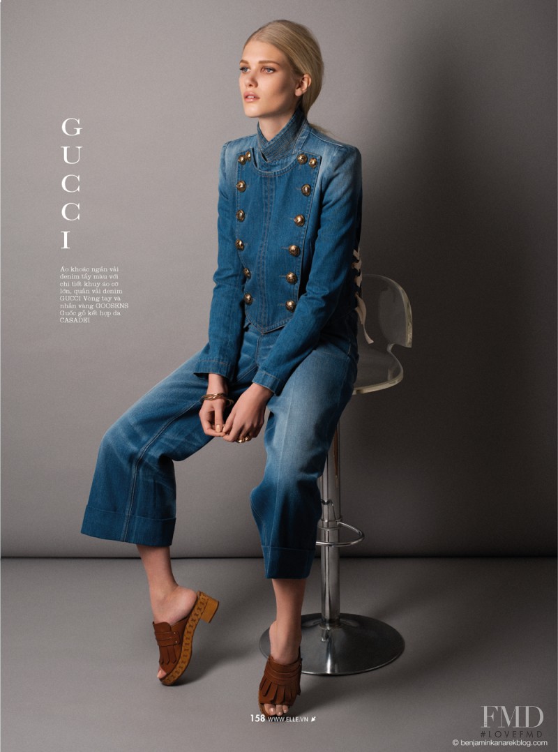 Yulia Terentieva featured in Spring Fashion 2015 Preview, February 2015