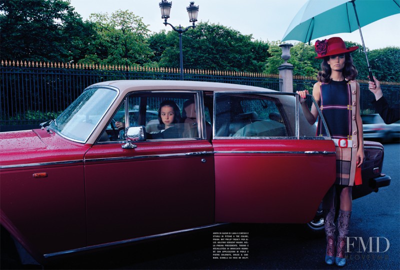 Bianca Balti featured in A Family Portrait, August 2011